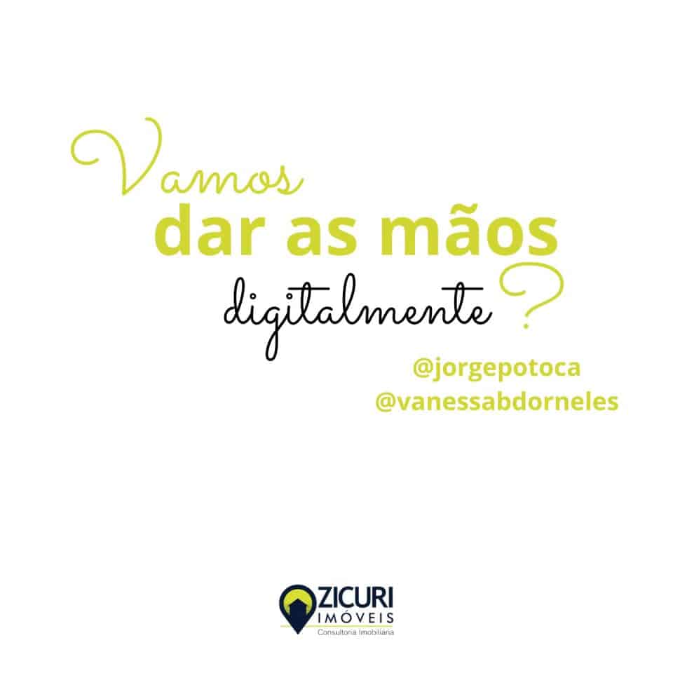 Amiga Zi: Vamos dar as mãos digitalmente?