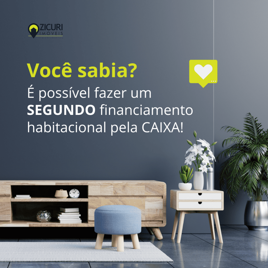 Fala Zicuri: Segundo financiamento, pode?