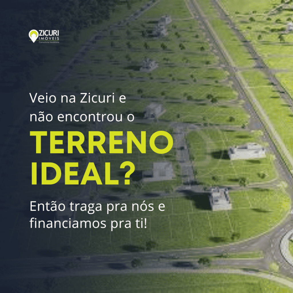 Fala Zicuri: Terreno ideal