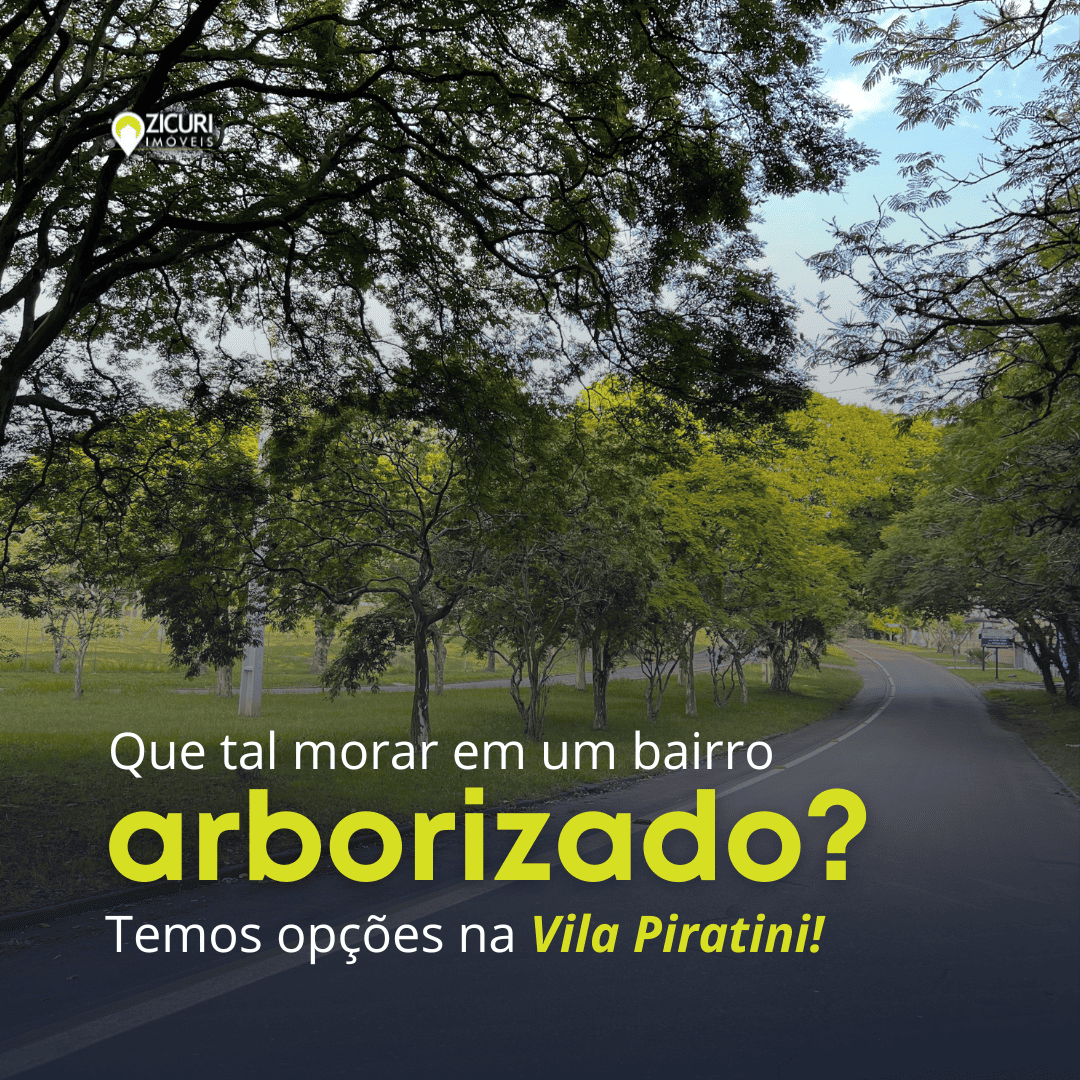 Fala Zicuri: Que tal morar em um bairro arborizado?